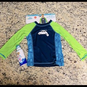 Sunscreen and Boy’s Swim Tee Bundle